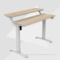 Contuo Adjustable Standing Desk Electric Computer Raising uplifting Metal Laptop Sit to Stand Desk